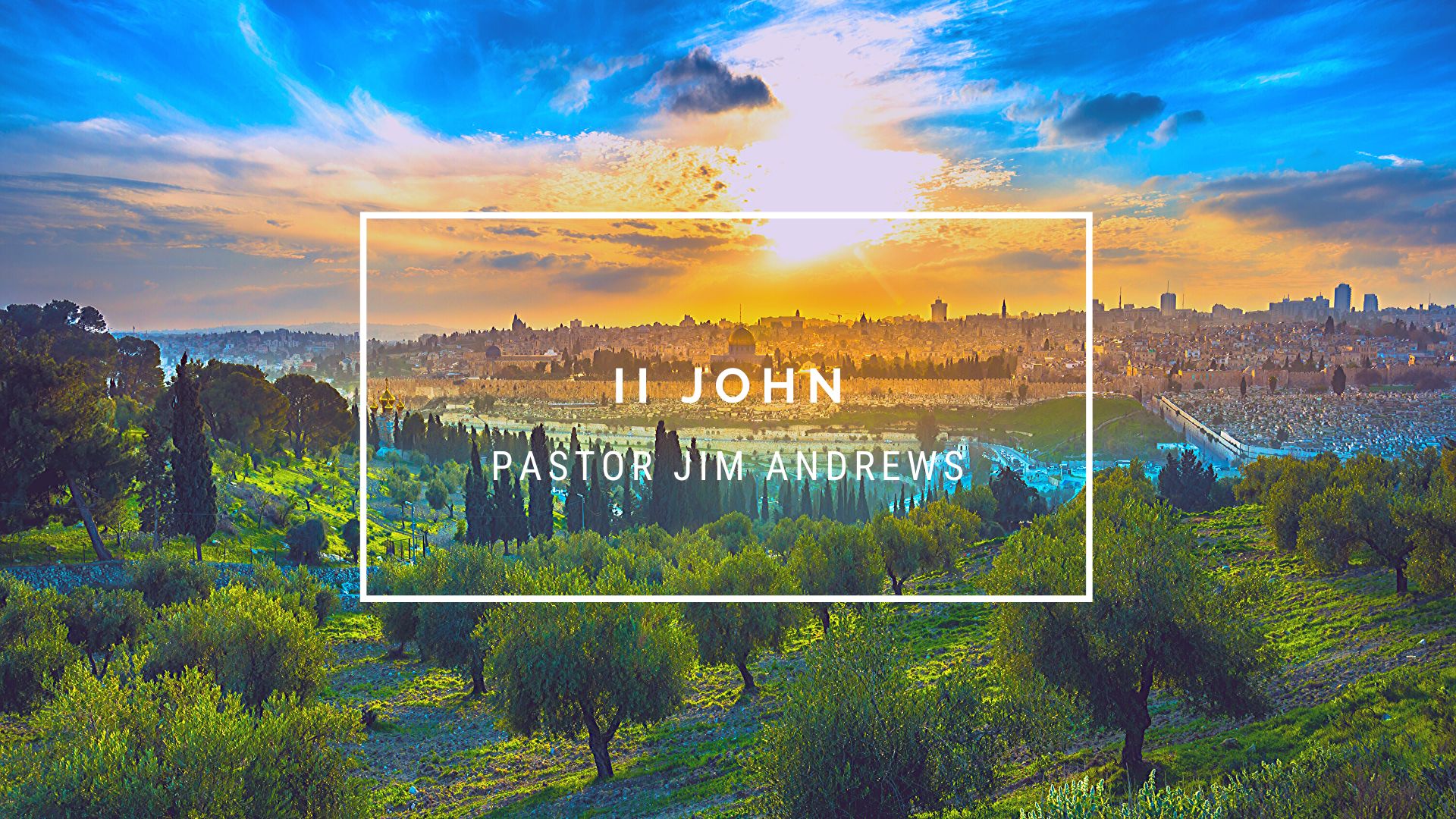 2 John:  Introduction and verse 1